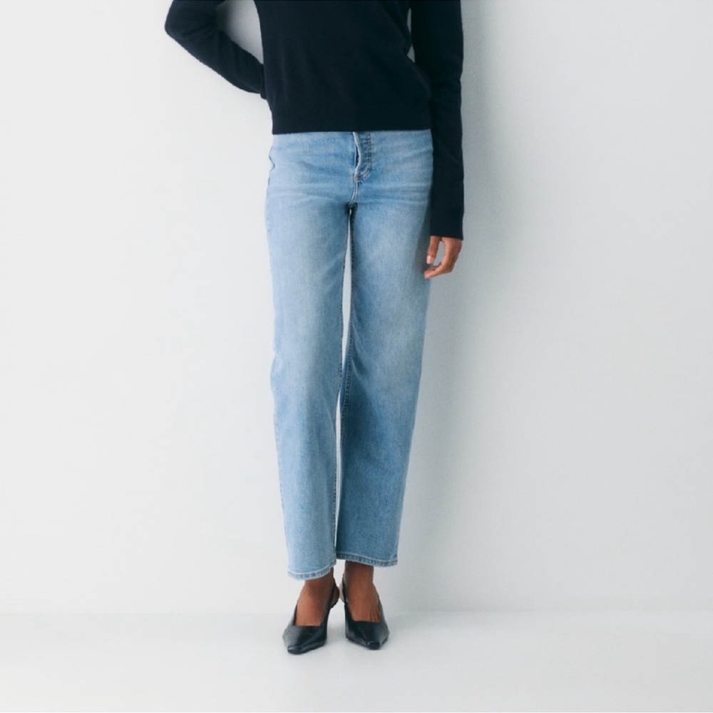 Aritzia Denim Forum Arlo Hi-rise Straight Jeans